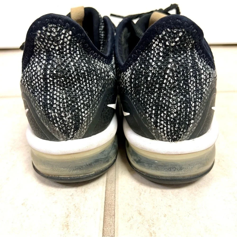 Nike Air Max Sequent 3 Black White-Dark Grey women’s size 7.5